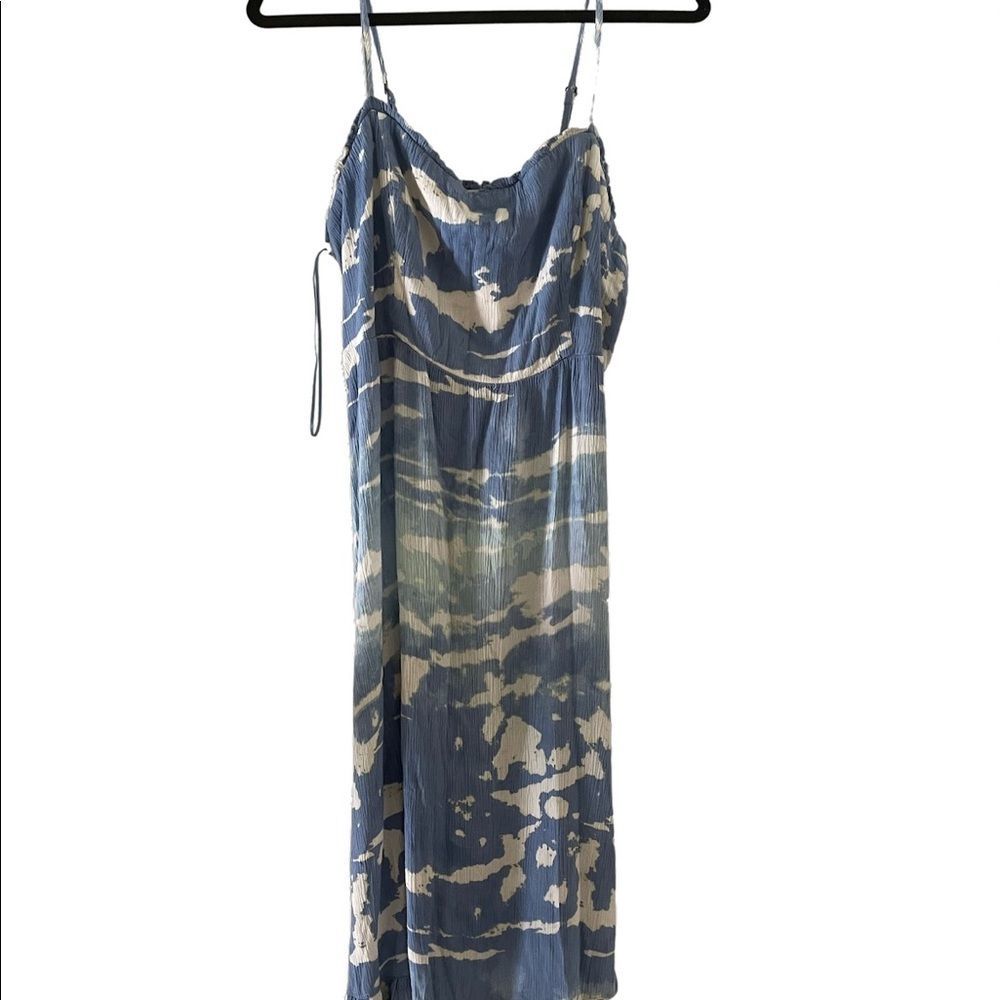 Tie dye maxi dress